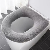 Universal Soft Warm Toilet Seat Cushion for Bathroom Comfort
