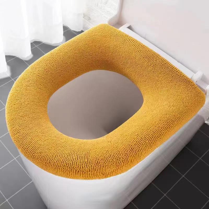 Universal Soft Warm Toilet Seat Cushion for Bathroom Comfort