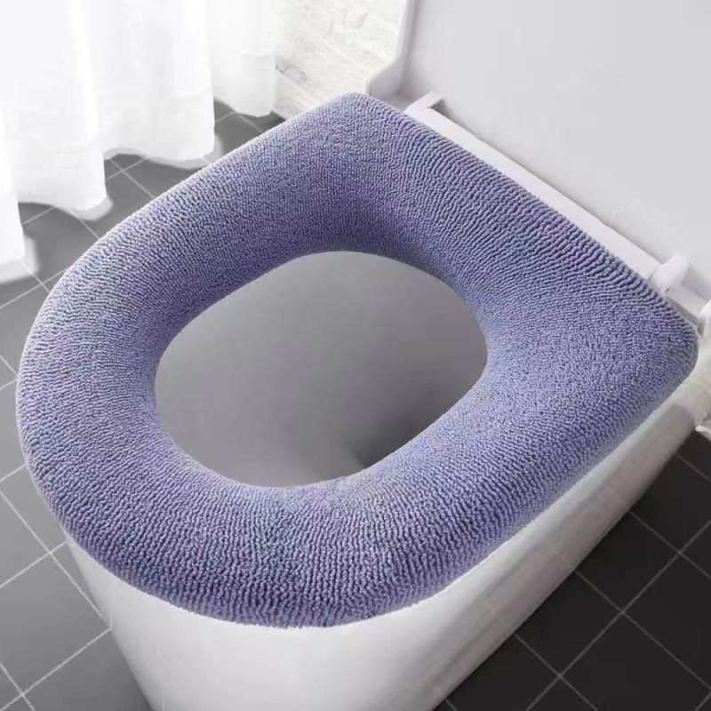 Universal Soft Warm Toilet Seat Cushion for Bathroom Comfort