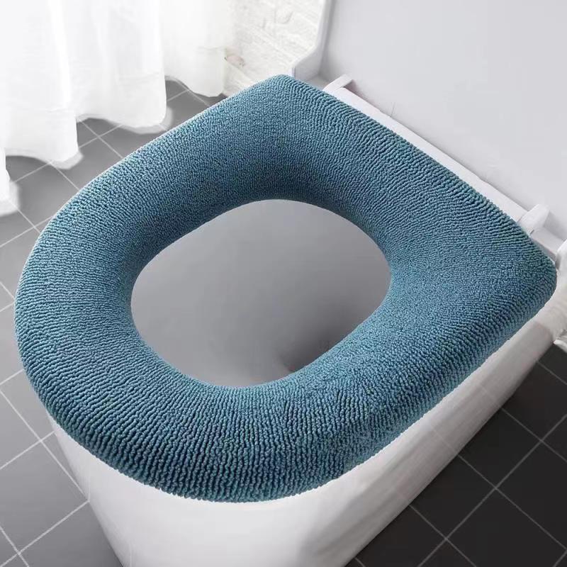 Universal Soft Warm Toilet Seat Cushion for Bathroom Comfort