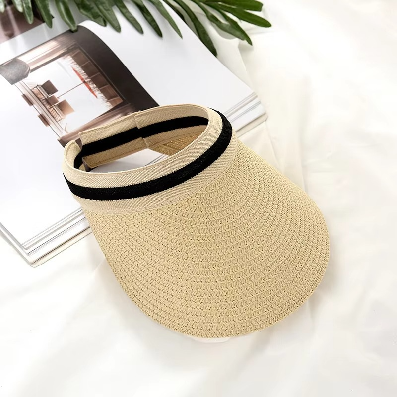 UV Protection Wide Brim Summer Sun Visor Hat