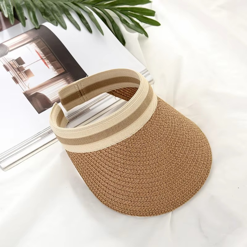 UV Protection Wide Brim Summer Sun Visor Hat