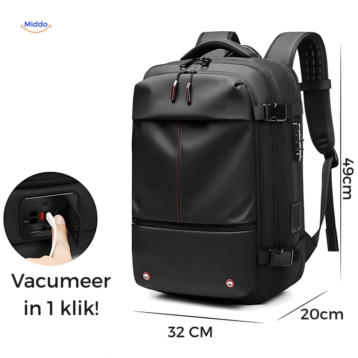 Vacuum Compression Travel Bag