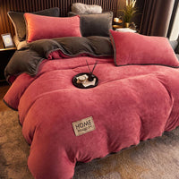Velvet Fleece Comforter Set