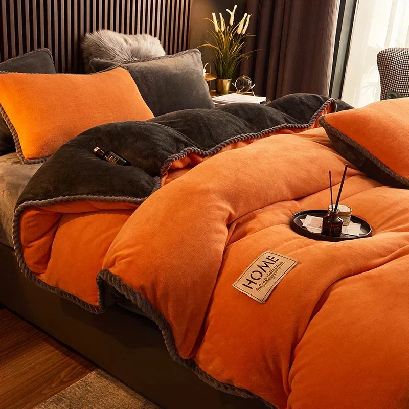 Velvet Fleece Comforter Set