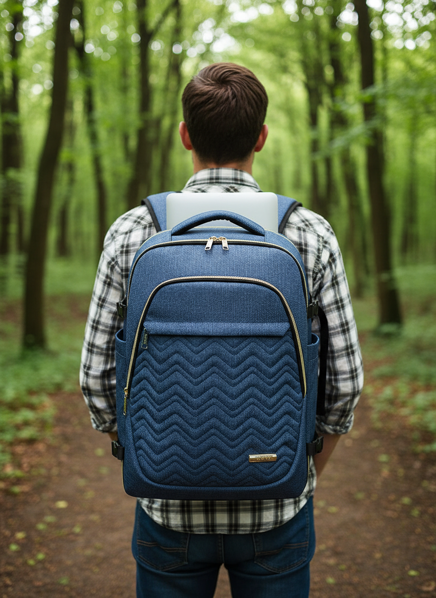 Versatile 40L Travel Backpack for Easy Travel and Commuting