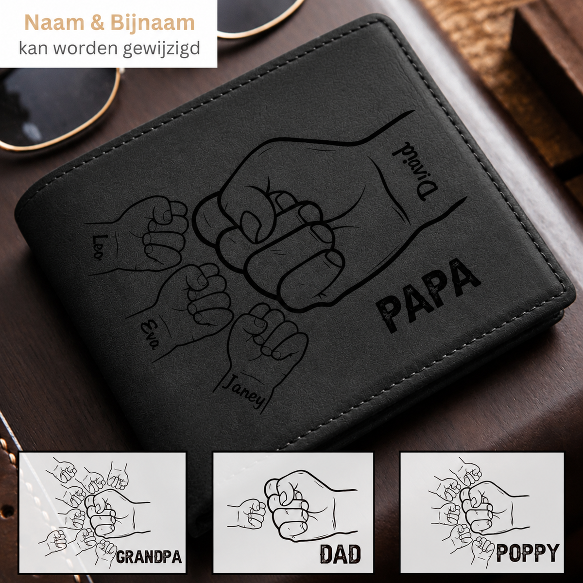 Wallet - A Beautiful Keepsake He Will Always Carry with Him