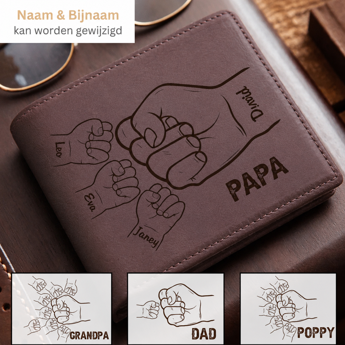 Wallet - A Beautiful Keepsake He Will Always Carry with Him