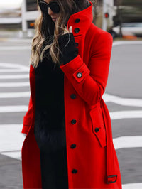 Warm Elegant Women's Trench Coat