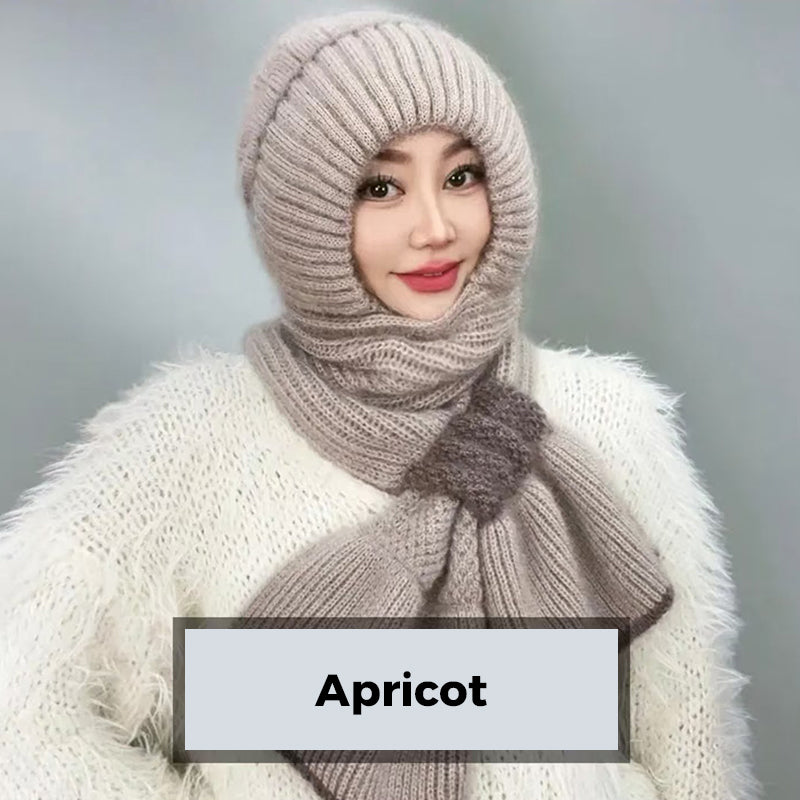 Warm Hooded Scarf