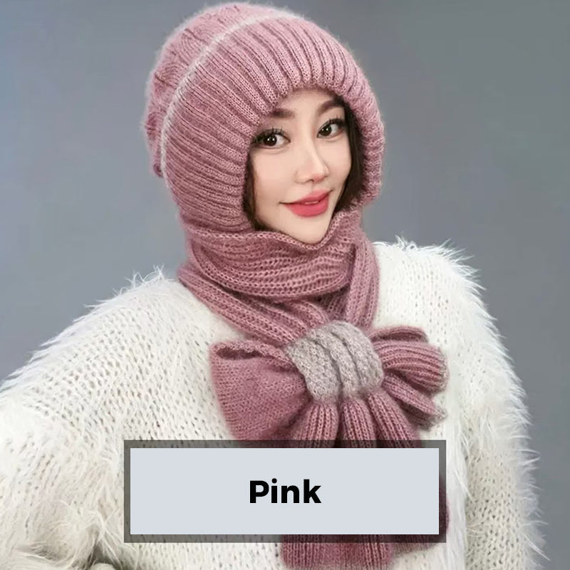 Warm Hooded Scarf