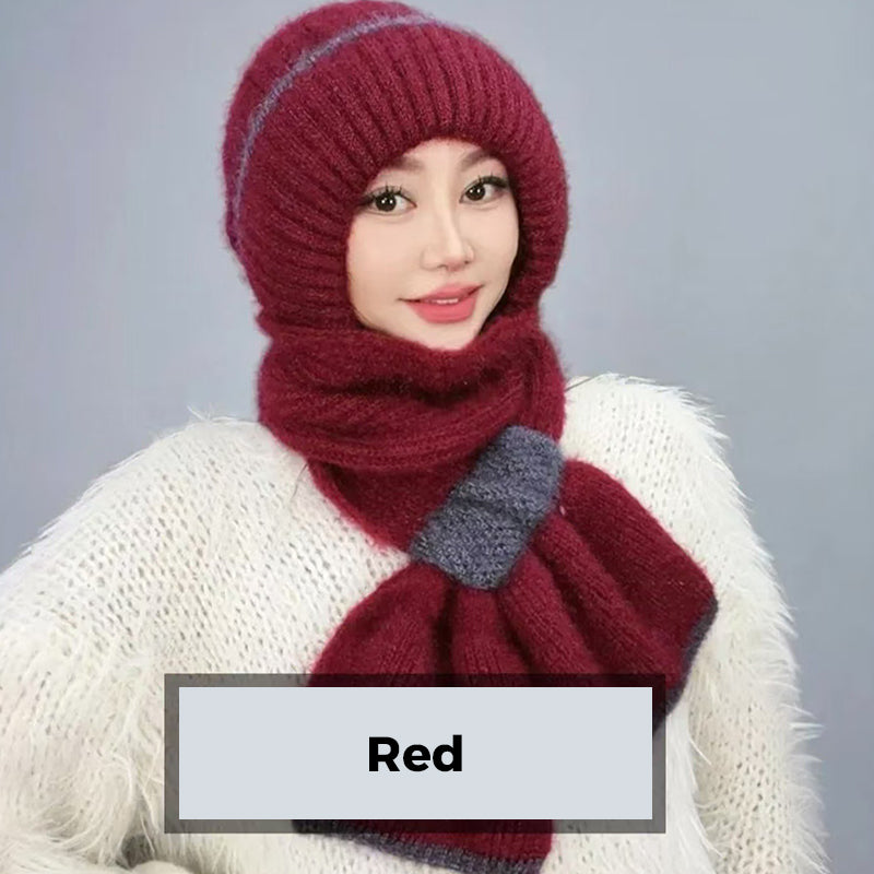 Warm Hooded Scarf