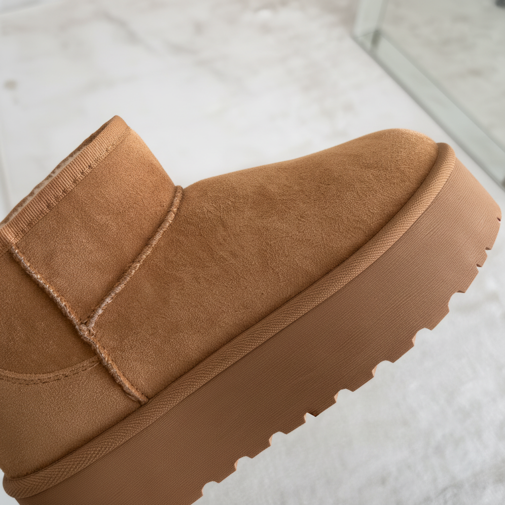 Warm Lined Winter Ankle Boots