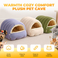Warm Pet Cave Bed