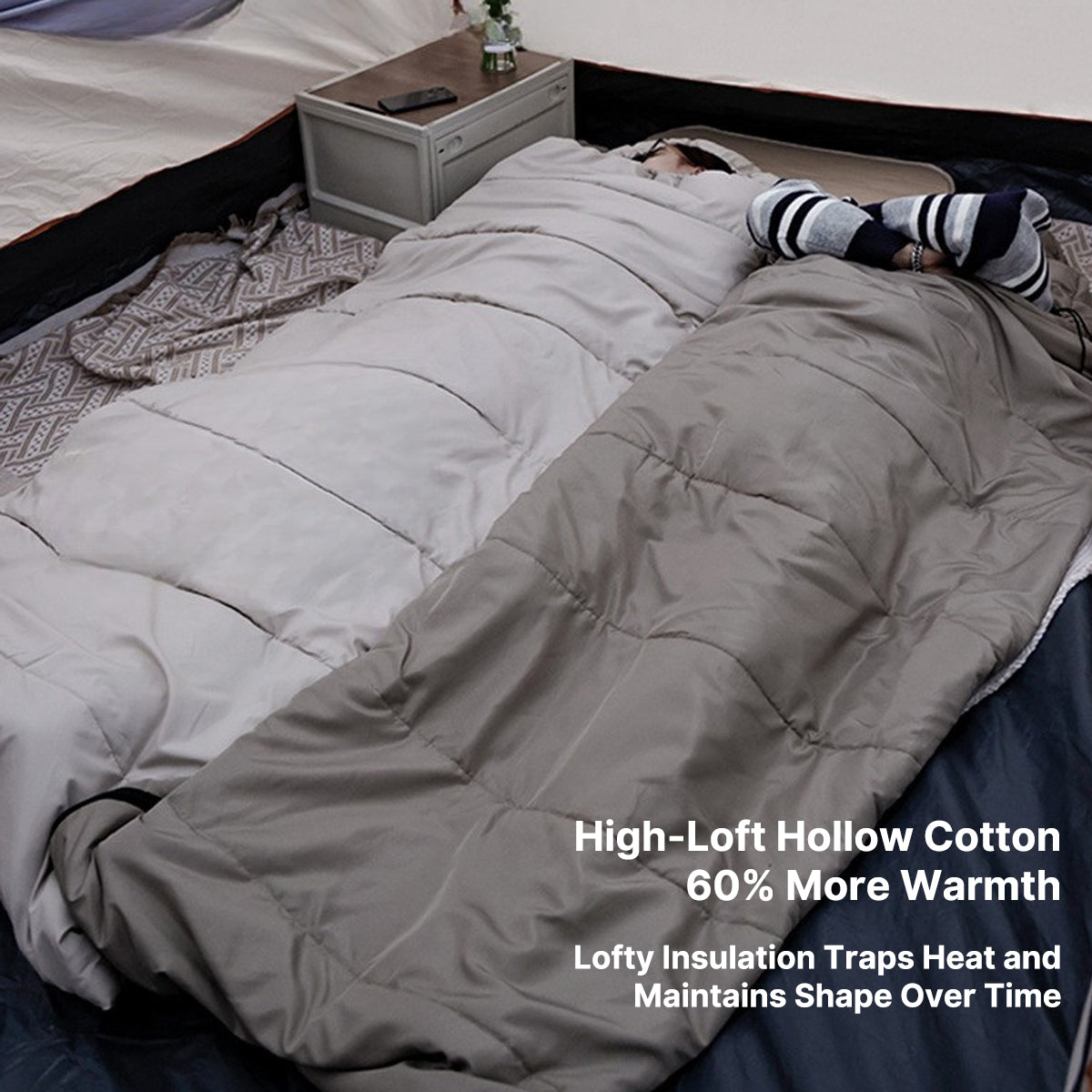 Warm Winter Camping Sleeping Bag