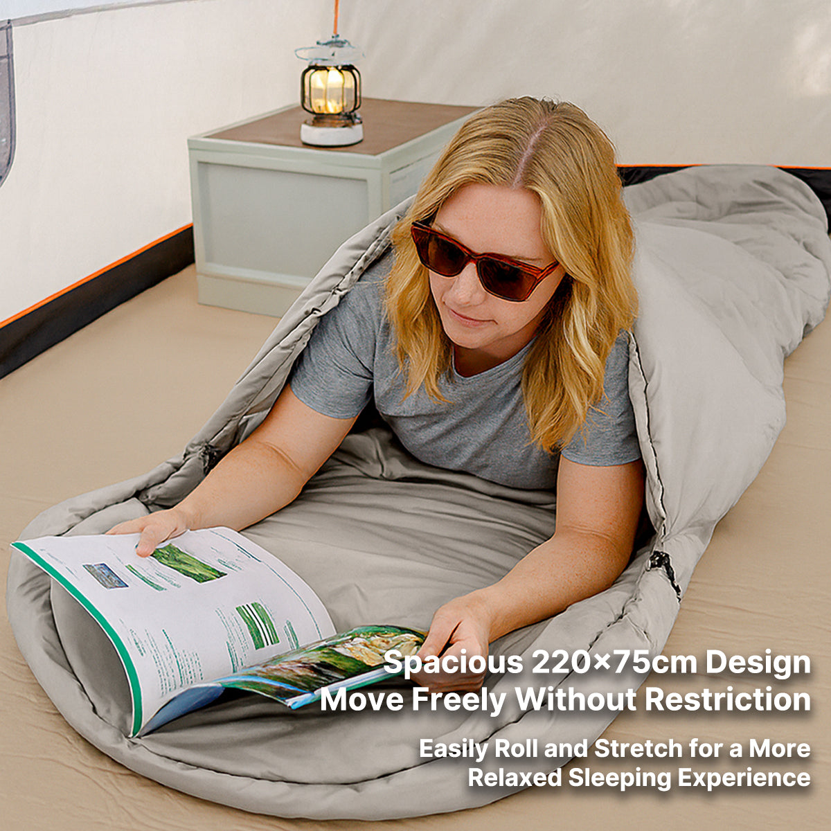 Warm Winter Camping Sleeping Bag
