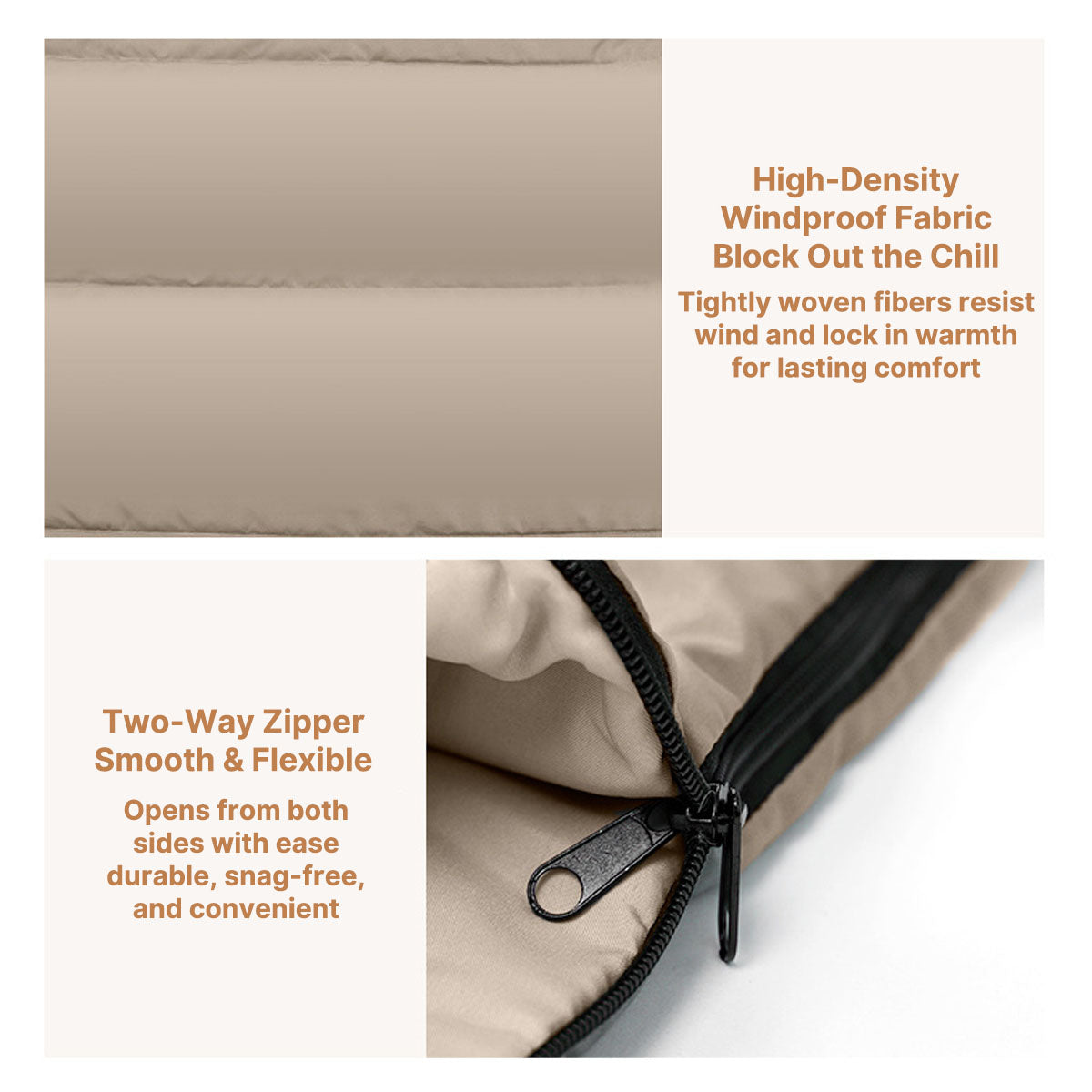 Warm Winter Camping Sleeping Bag