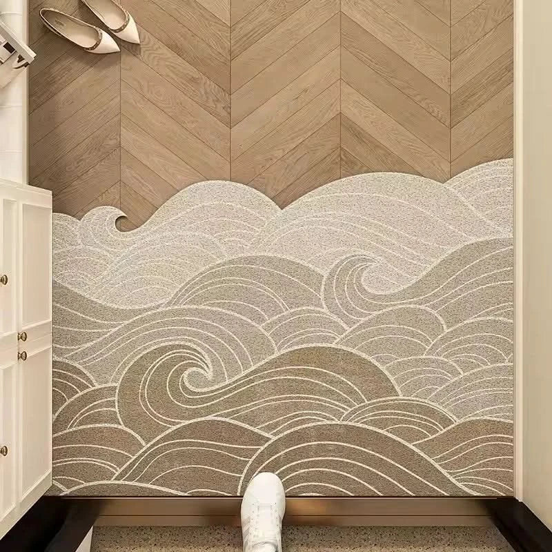 Washable Non-Slip PVC Indoor Entrance Mat for Home and Kitchen