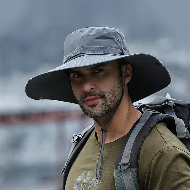 Water-Repellent Outdoor Summer Hat with Chin Strap – Ranger