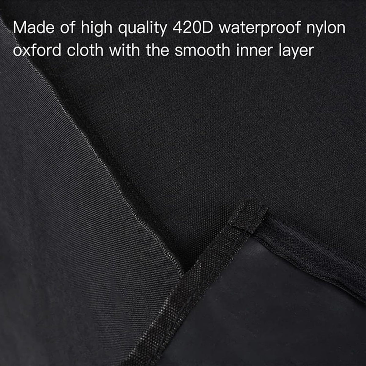 Water-Resistant Computer Tower Dust Cover with Zippers