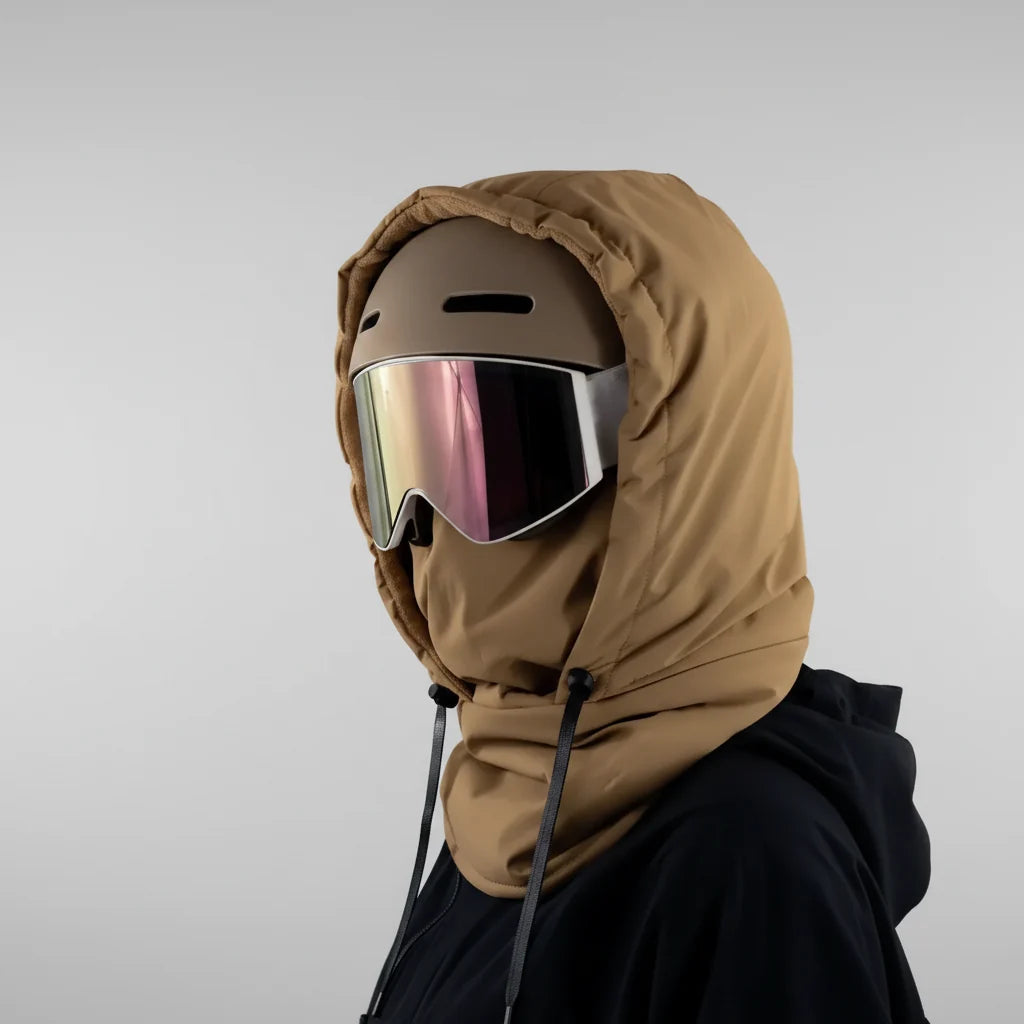 Waterproof and Windproof Adjustable 3-in-1 Outdoor Balaclava Hood