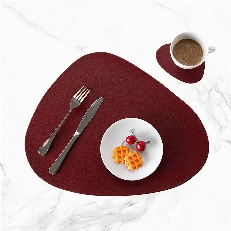 Waterproof Leather Placemat