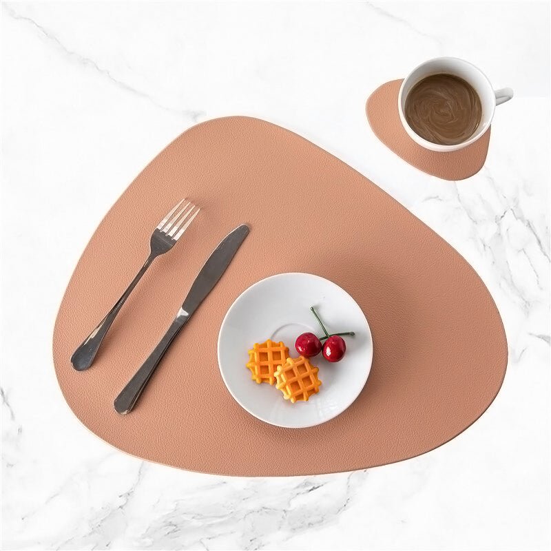 Waterproof Leather Placemat