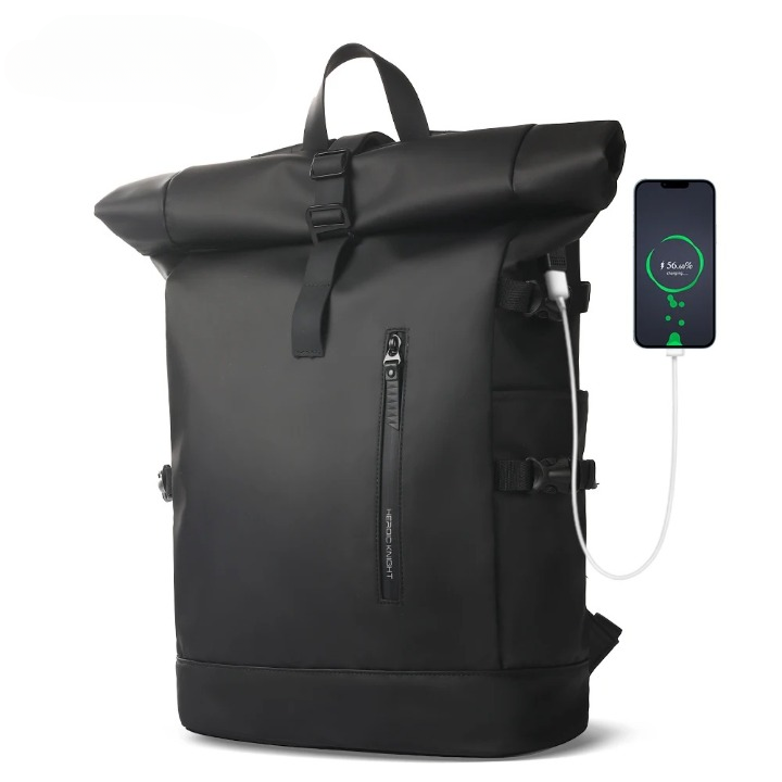 Waterproof Roll-Top Backpack