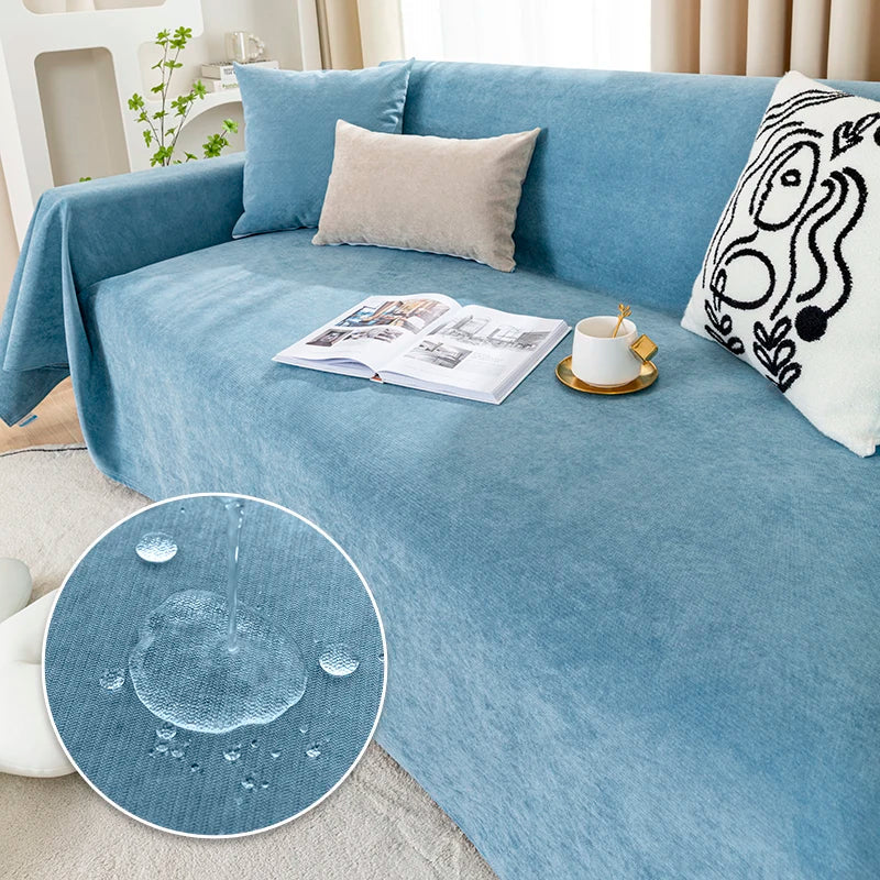 Waterproof & Scratch-Resistant Sofa Cover - Dustproof Multifunctional Throw Blanket for Sofas, Beds & Living Spaces