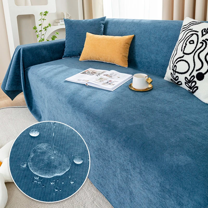 Waterproof & Scratch-Resistant Sofa Cover - Dustproof Multifunctional Throw Blanket for Sofas, Beds & Living Spaces