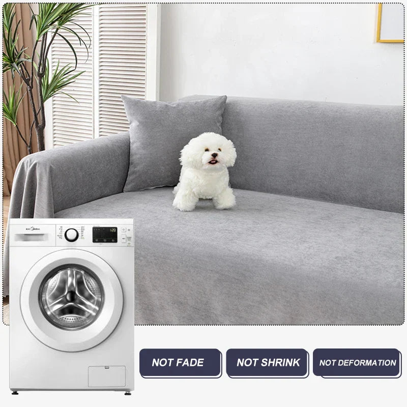 Waterproof & Scratch-Resistant Sofa Cover - Dustproof Multifunctional Throw Blanket for Sofas, Beds & Living Spaces