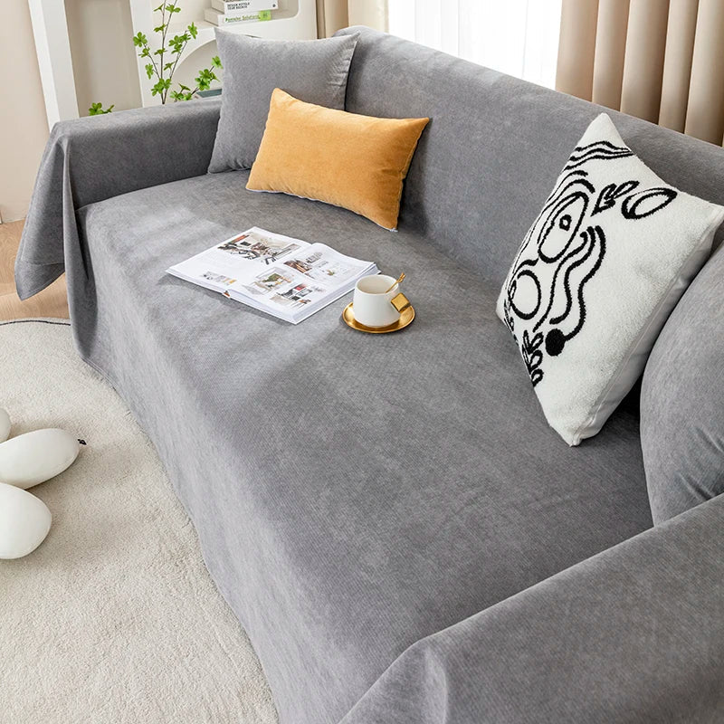 Waterproof & Scratch-Resistant Sofa Cover - Dustproof Multifunctional Throw Blanket for Sofas, Beds & Living Spaces
