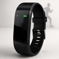 Waterproof Smartwatch with Heart Rate Monitor and Bluetooth for Active Lifestyles and Fitness Tracking