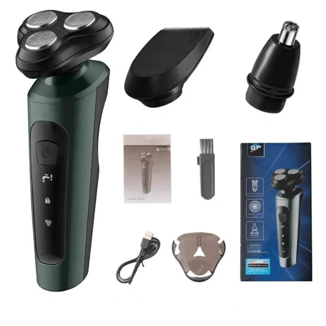 Wet and Dry Electric Trimmer and Shaver Set
