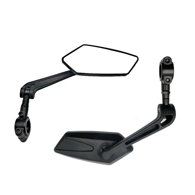 Wide-Angle Bike Rearview Mirror - Enhanced Vision Cycling Safety