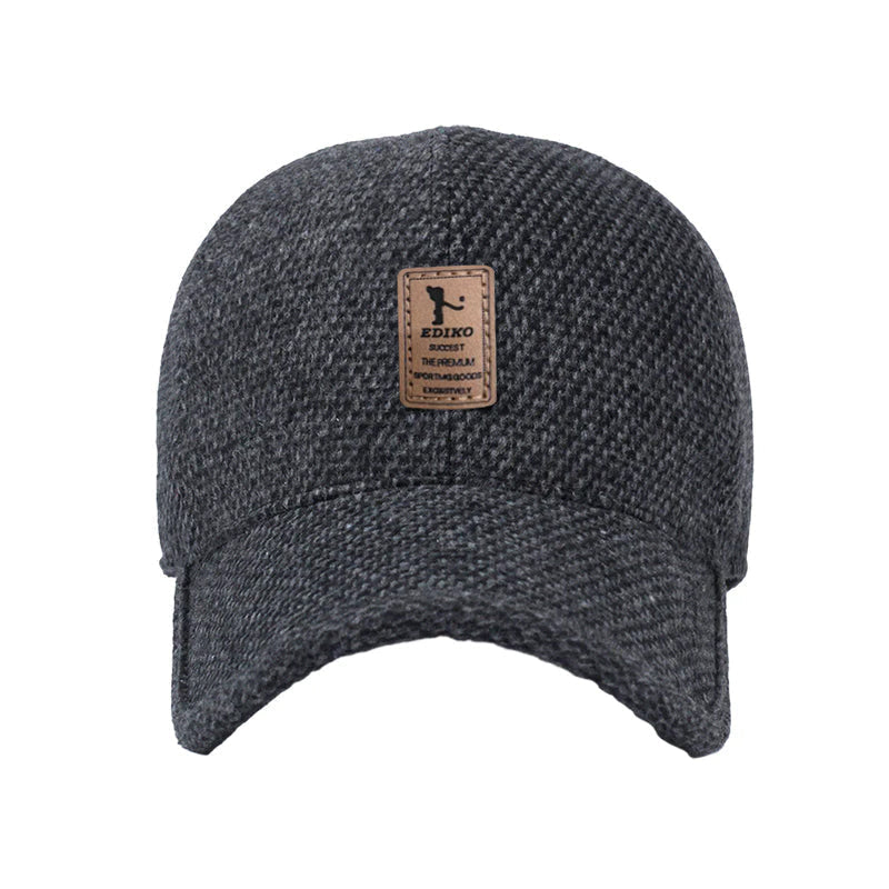 Winter Baseball Cap with Ear Flaps - Warm, Stylish and Practical