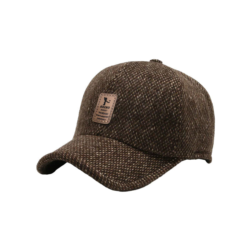Winter Baseball Cap with Ear Flaps - Warm, Stylish and Practical