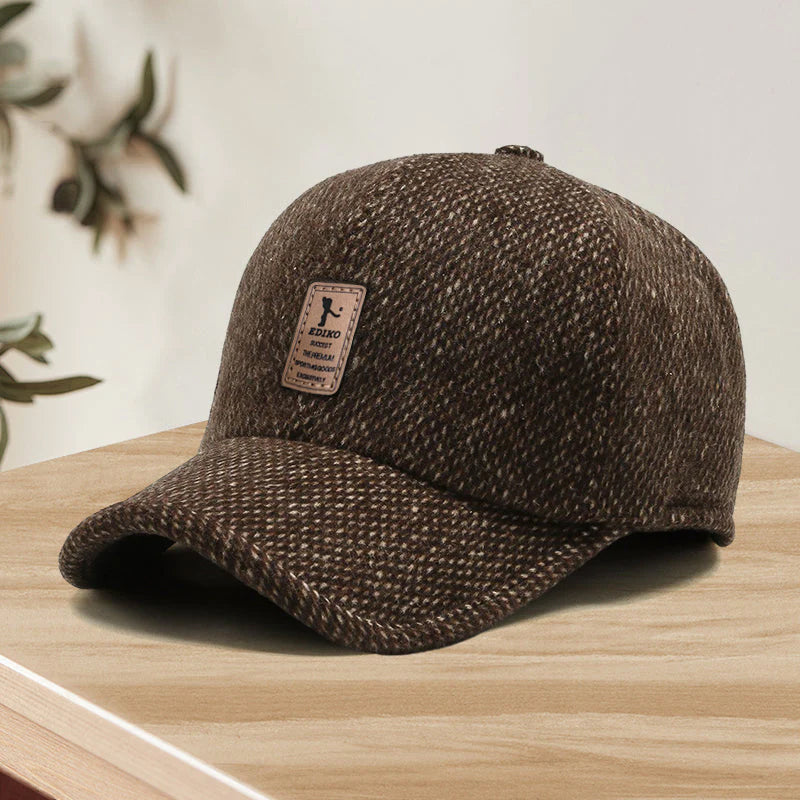 Winter Baseball Cap with Ear Flaps - Warm, Stylish and Practical