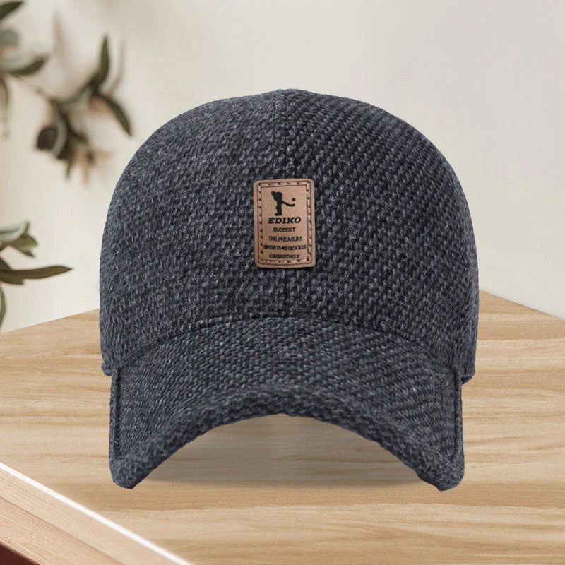 Winter Baseball Cap with Ear Flaps - Warm, Stylish and Practical