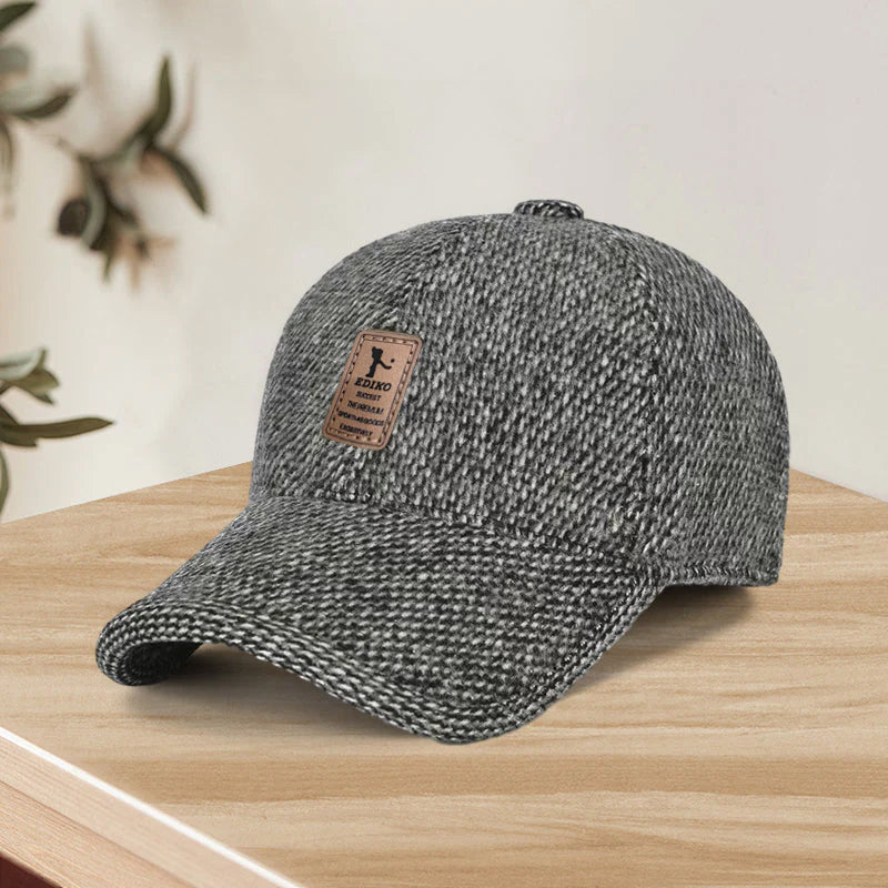 Winter Baseball Cap with Ear Flaps - Warm, Stylish and Practical