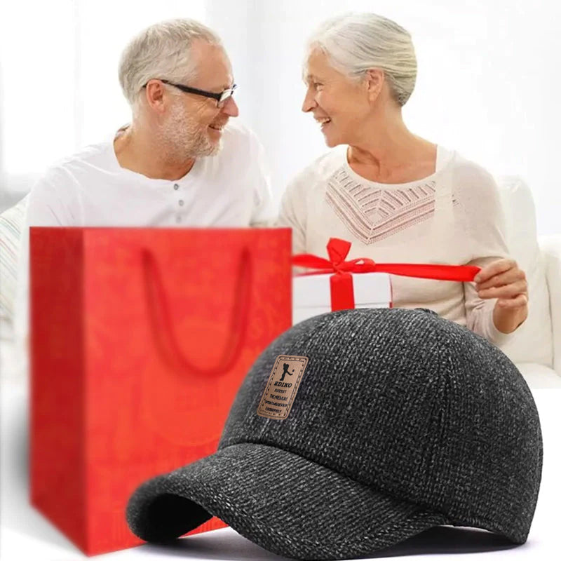 Winter Baseball Cap with Ear Flaps - Warm, Stylish and Practical