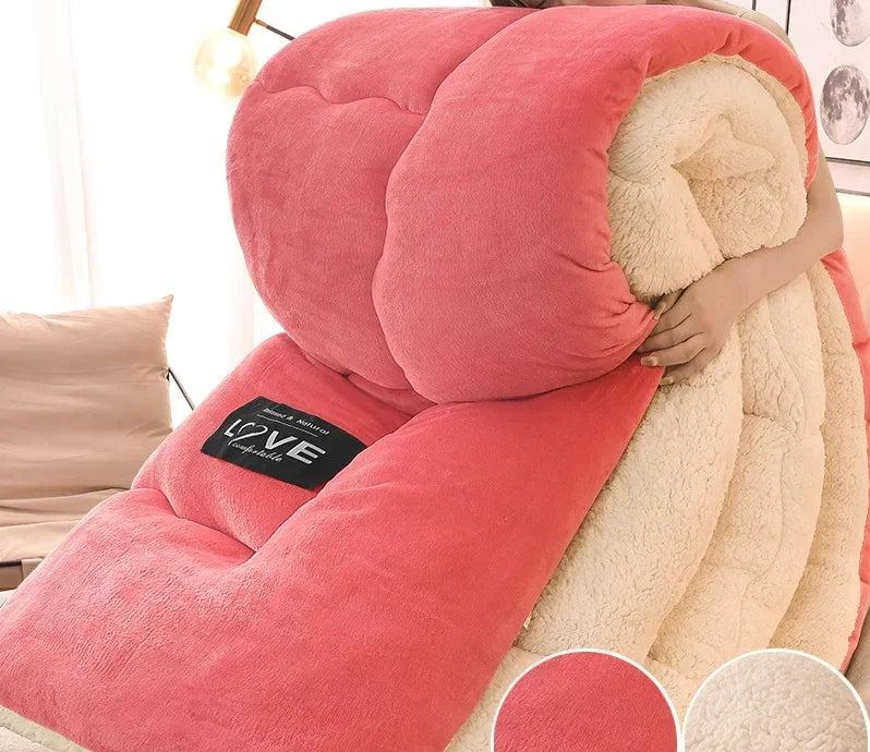 Winter Duvet with Double Flannel Fleece