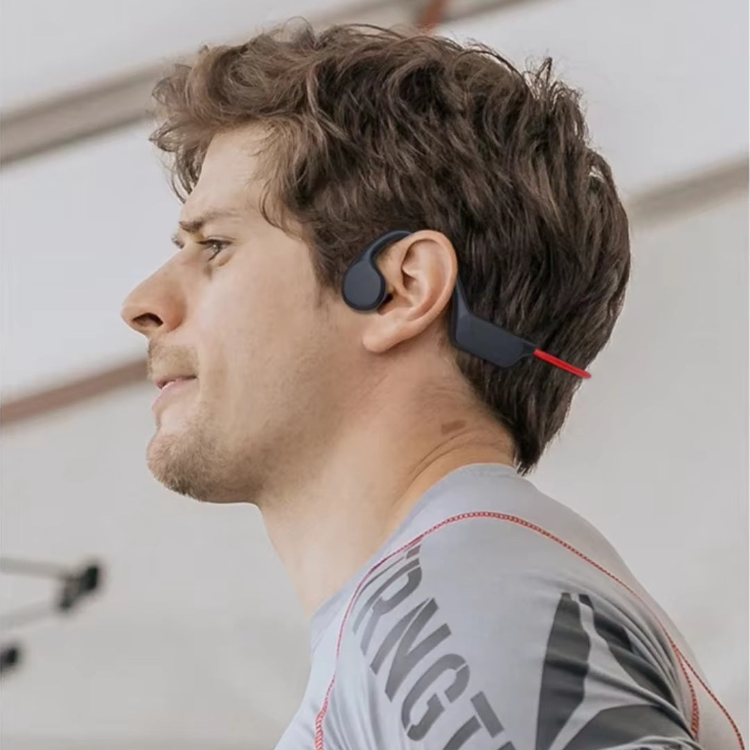 Wireless Bone Conduction Headphones for Running & Cycling