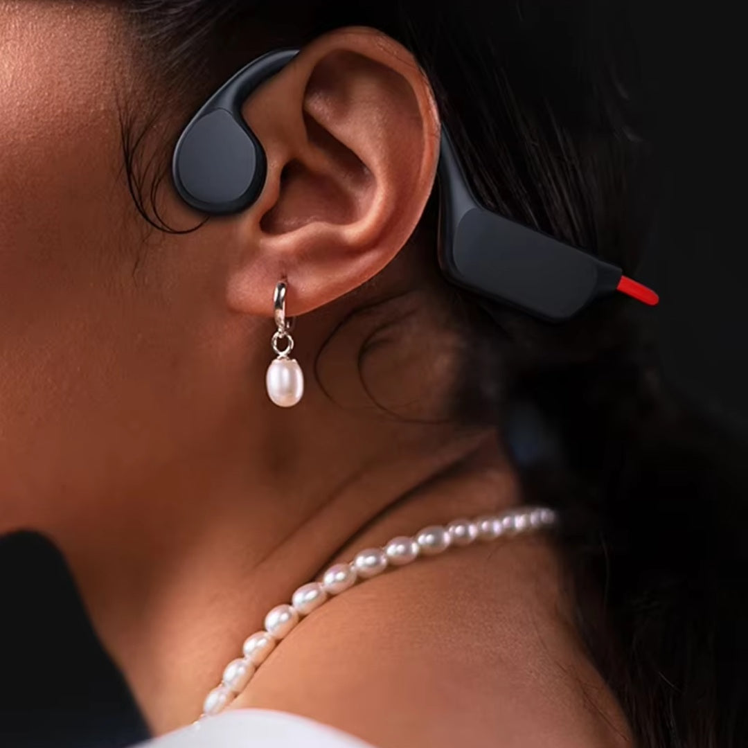 Wireless Bone Conduction Headphones for Running & Cycling
