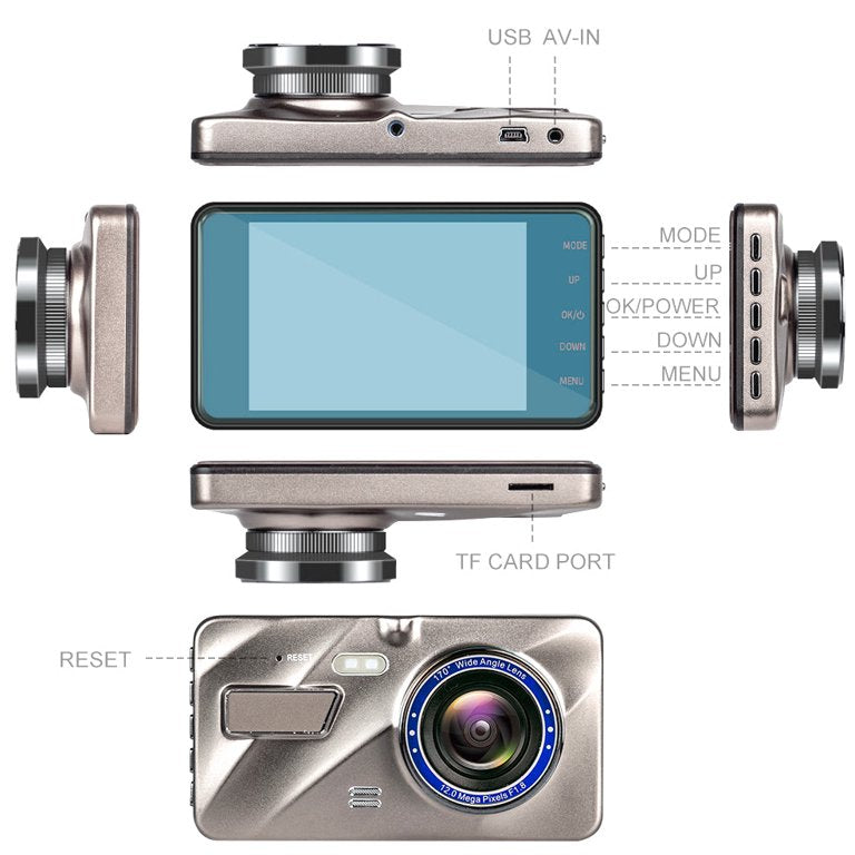Wireless Dual Dash Cam