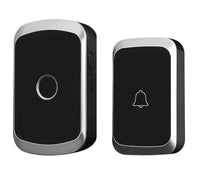 Wireless Waterproof Doorbell with LED Flash, Adjustable Volume & 36 Chimes