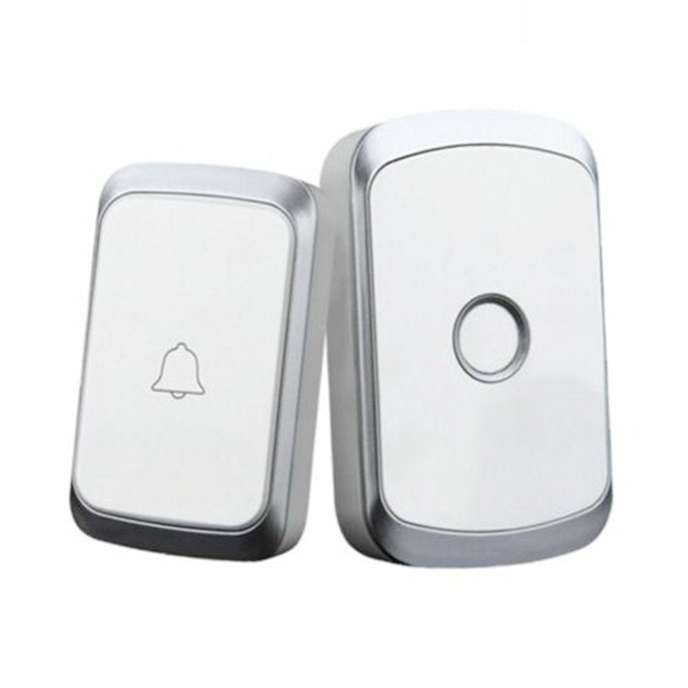 Wireless Waterproof Doorbell with LED Flash, Adjustable Volume & 36 Chimes