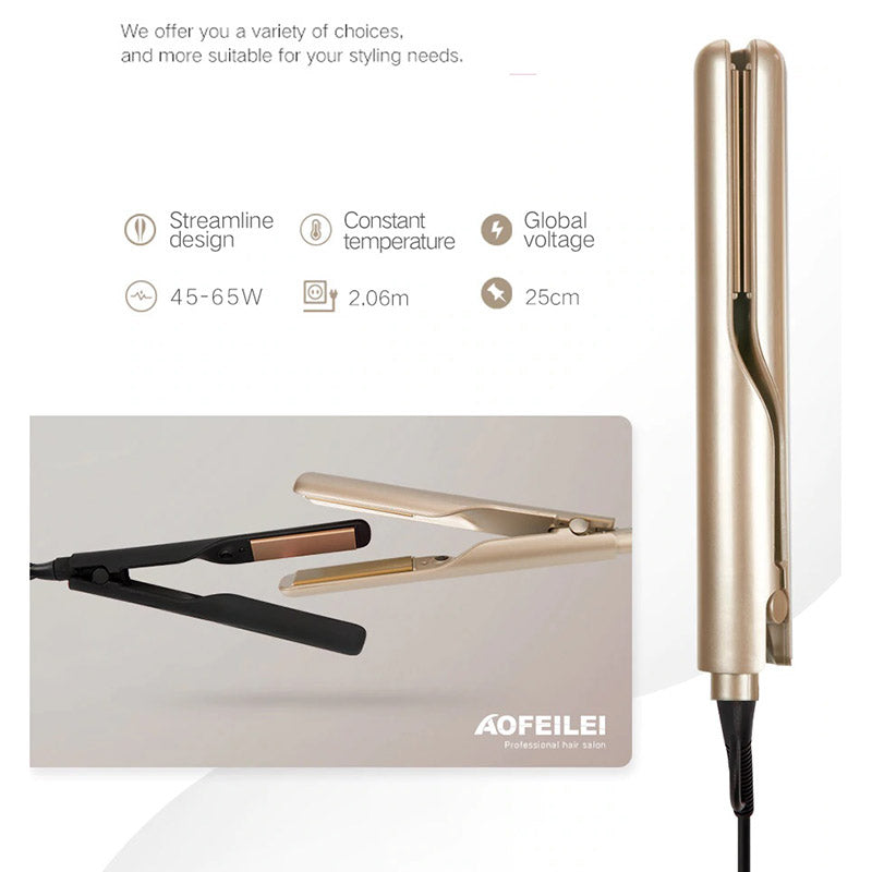 Women's 2-in-1 Hair Styler: Straightening & Curling