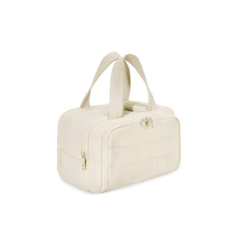 Women's 4-in-1 Puffy Toiletry Bag – Large Travel Makeup & Skincare Organizer