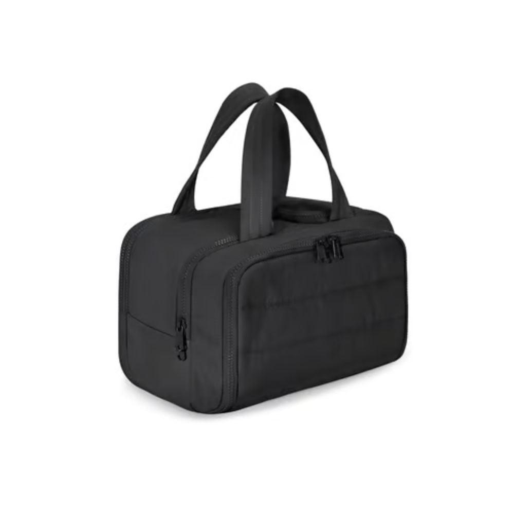 Women's 4-in-1 Puffy Toiletry Bag – Large Travel Makeup & Skincare Organizer